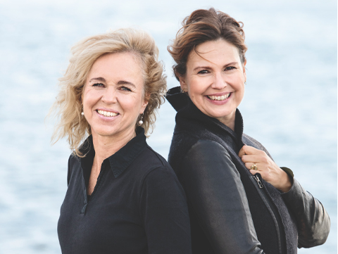 Anja C. Andersen og Anna Mejlhede